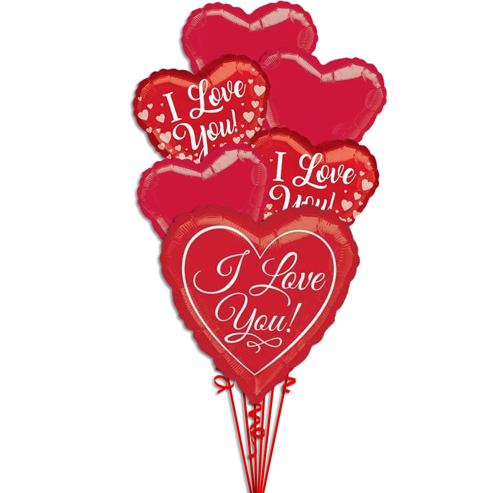 I Love You Balloon Bouquet